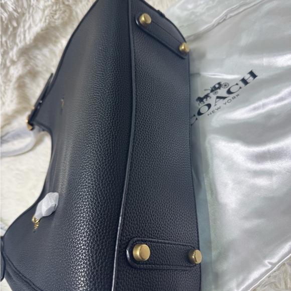 Coach Lori Black Shoulder Bag NWOT Retail $495 Everything Included - Picture 4 of 6